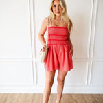 Poppy Gingham Romper - Keepsake