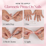 Press On Nails: Classic Red - Keepsake