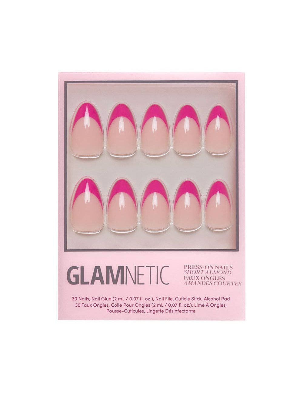 Press On Nails: Raspberry Sorbet - Keepsake