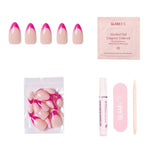 Press On Nails: Raspberry Sorbet - Keepsake