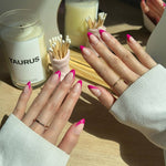 Press On Nails: Raspberry Sorbet - Keepsake