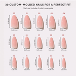 Press On Nails: Sheer Pink - Keepsake