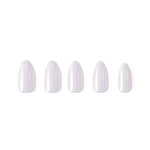 Press On Nails: White Chrome - Keepsake