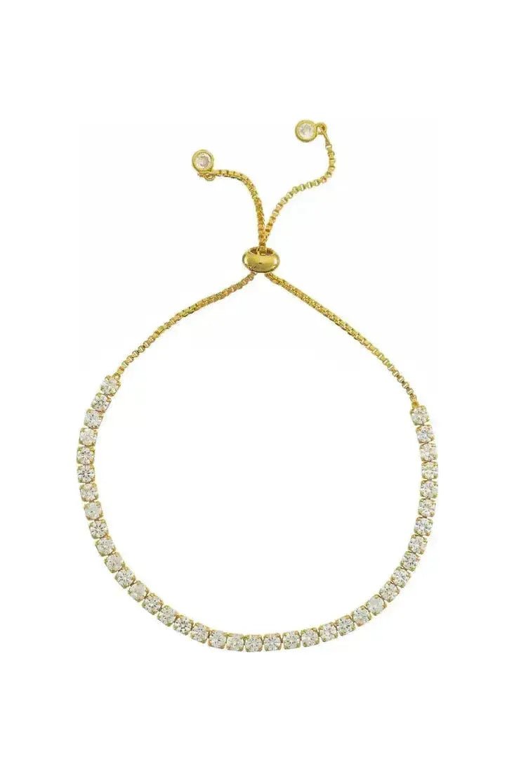 Pull Tie Tennis Bracelet - Keepsake