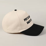 Put It On My Dad's Tab Embroidery Two - Tone Hat - Keepsake