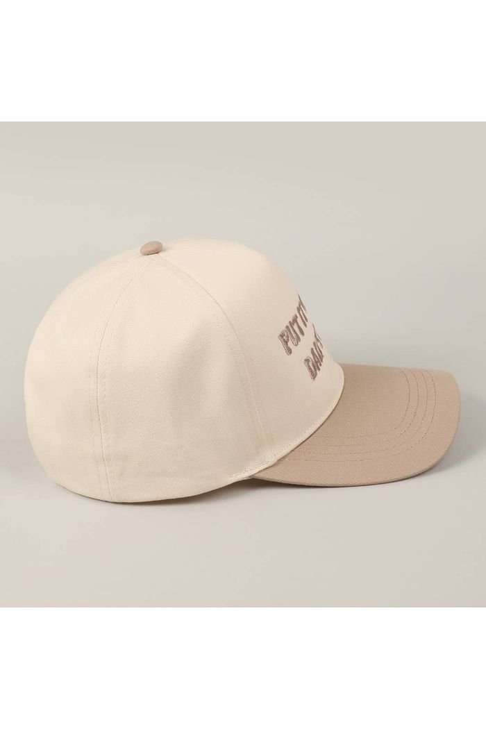 Put It On My Dad's Tab Embroidery Two - Tone Hat - Keepsake