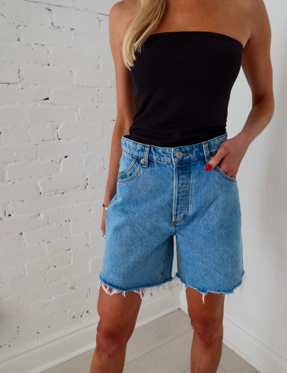 Rolla’s 90s Relaxed Short – Country Blue - Keepsake