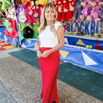 Rouge Rhythm Maxi Skirt - Keepsake