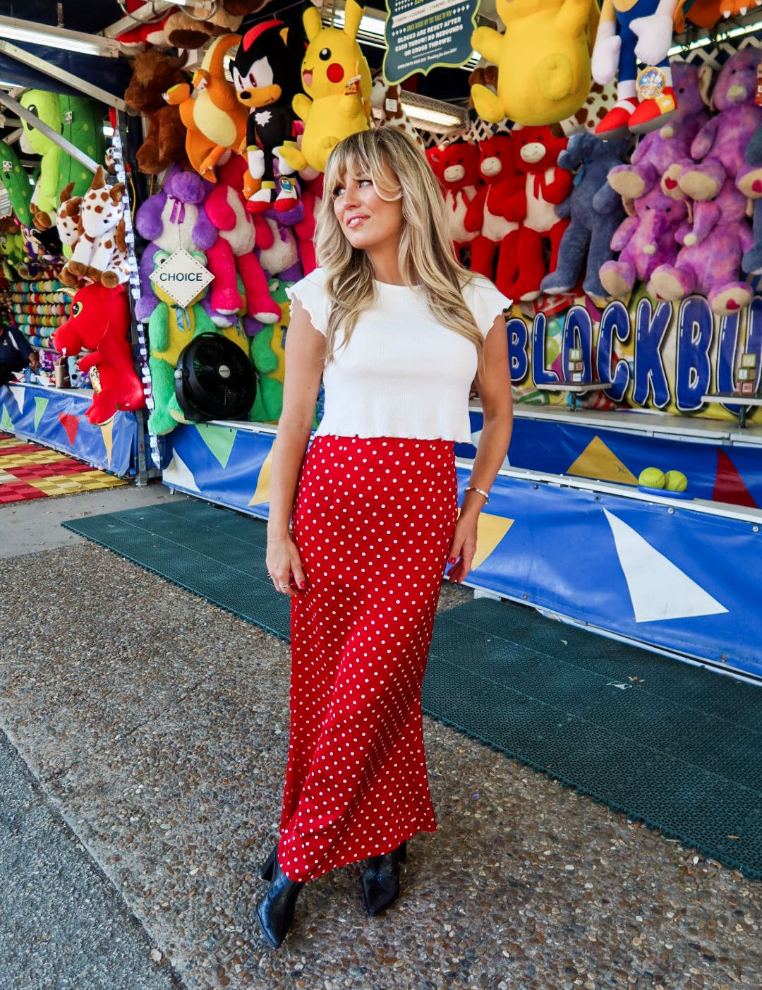 Rouge Rhythm Maxi Skirt - Keepsake