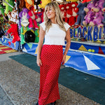 Rouge Rhythm Maxi Skirt - Keepsake