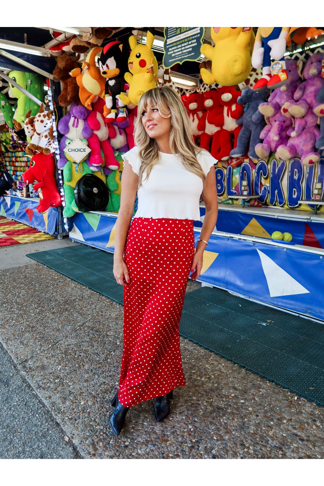 Rouge Rhythm Maxi Skirt - Keepsake