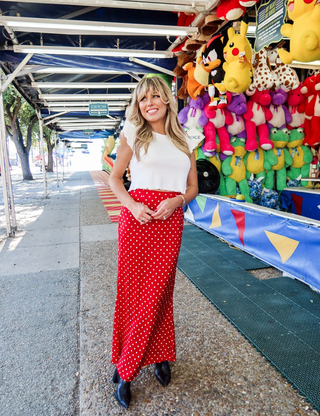 Rouge Rhythm Maxi Skirt - Keepsake