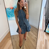 Ryder Ruffle Denim Mini Skirt - Keepsake