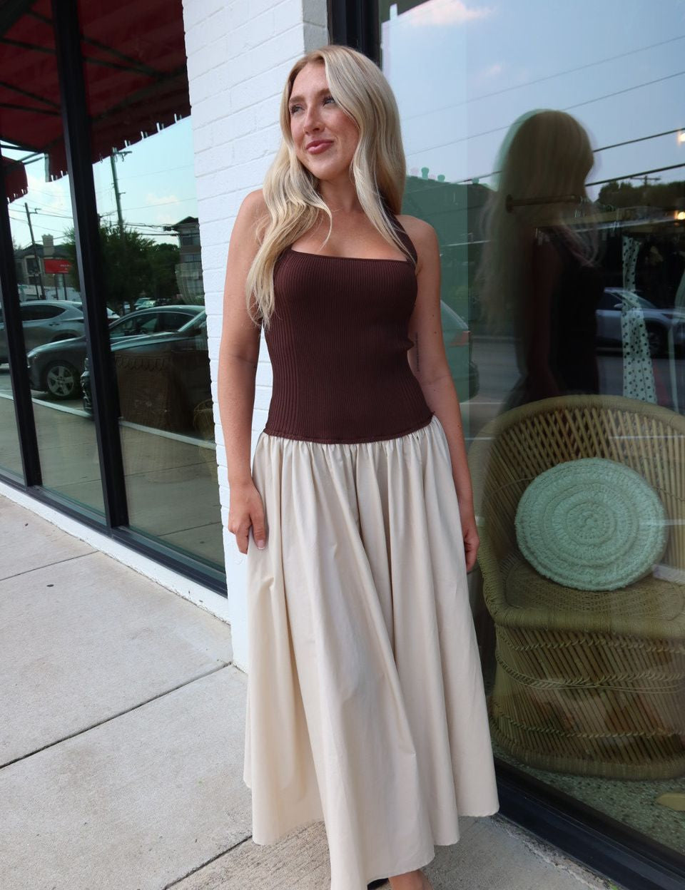 Sevilla Mixed Media Dress - Keepsake