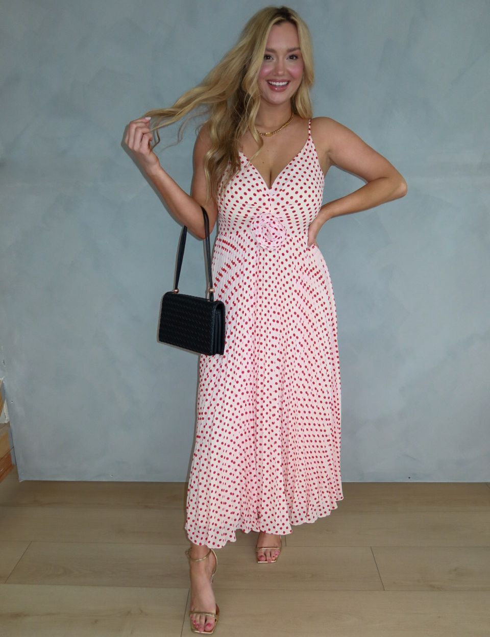 Shanina Rose Pleated Dress - Keepsake