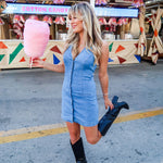 Shoulder Season Mini Dress - Keepsake