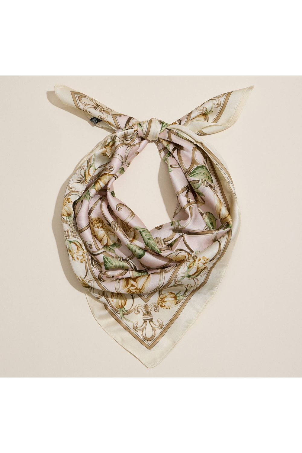 Silk - Feel Bold Artistic Scarf: Rose - Keepsake