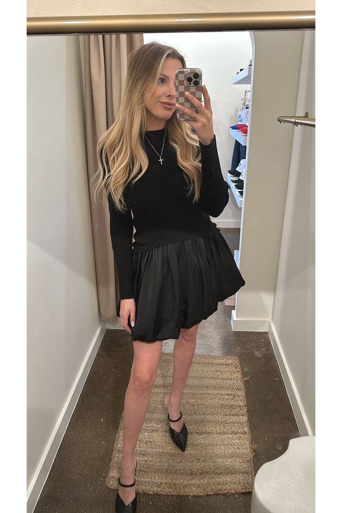 So Charmed Sweater Mini Dress - Keepsake