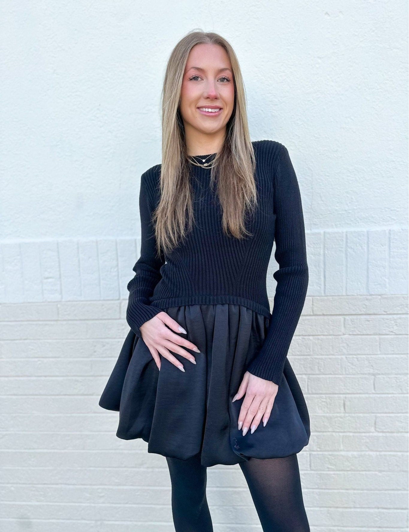 So Charmed Sweater Mini Dress - Keepsake