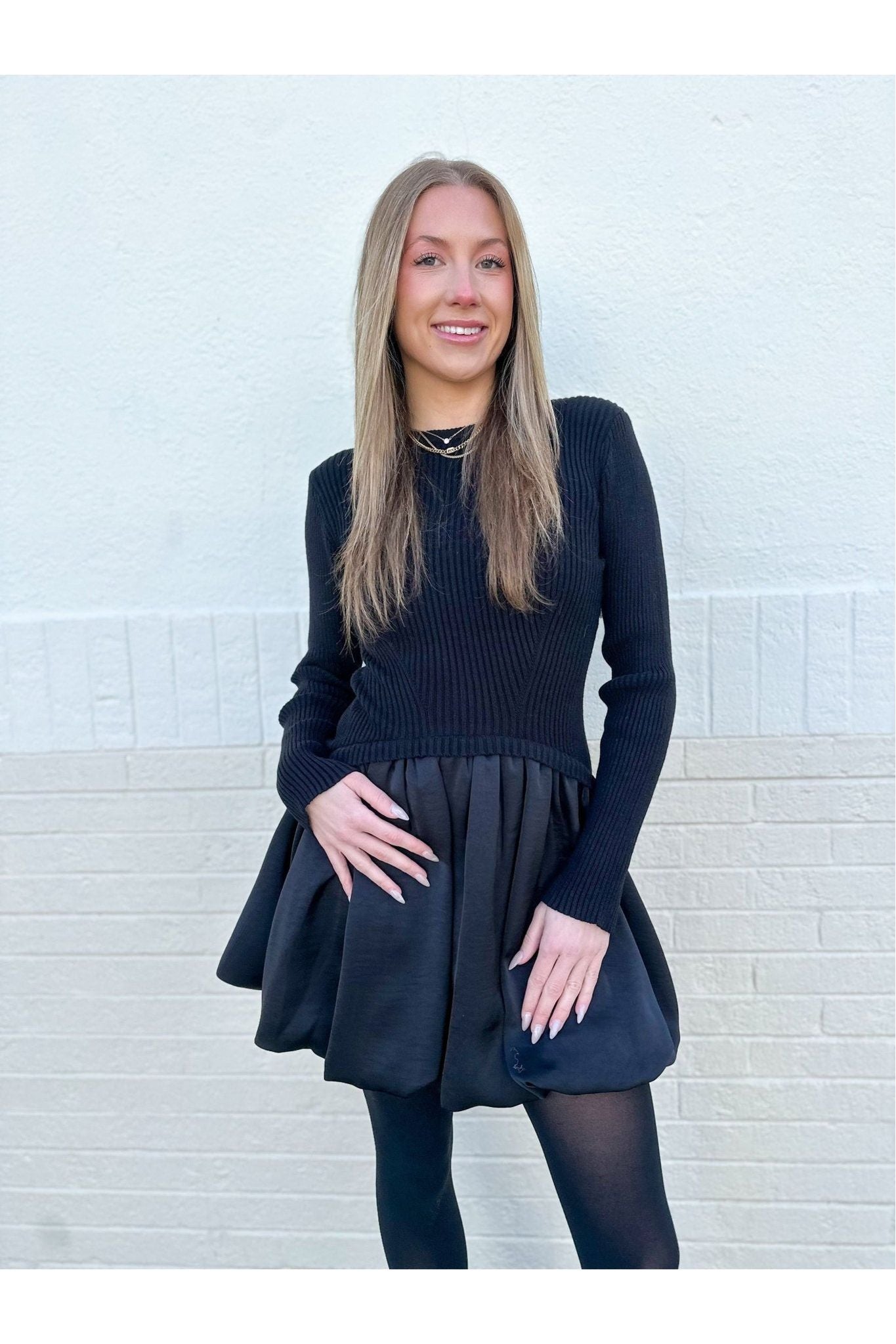 So Charmed Sweater Mini Dress - Keepsake