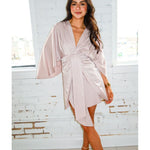 Sophia Satin Tie Mini Dress - Keepsake