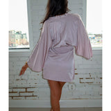 Sophia Satin Tie Mini Dress - Keepsake