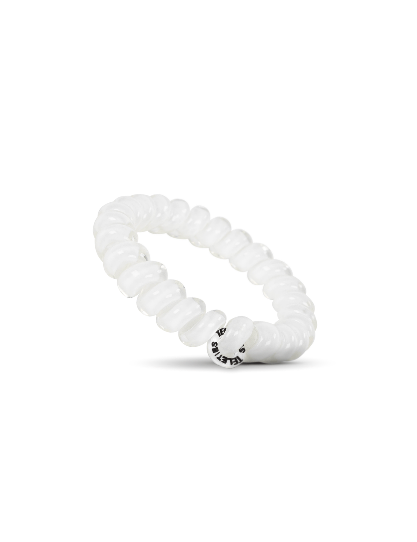 Spiral Hair Coils | Large | Coconut White Hair Ties: Large - Keepsake