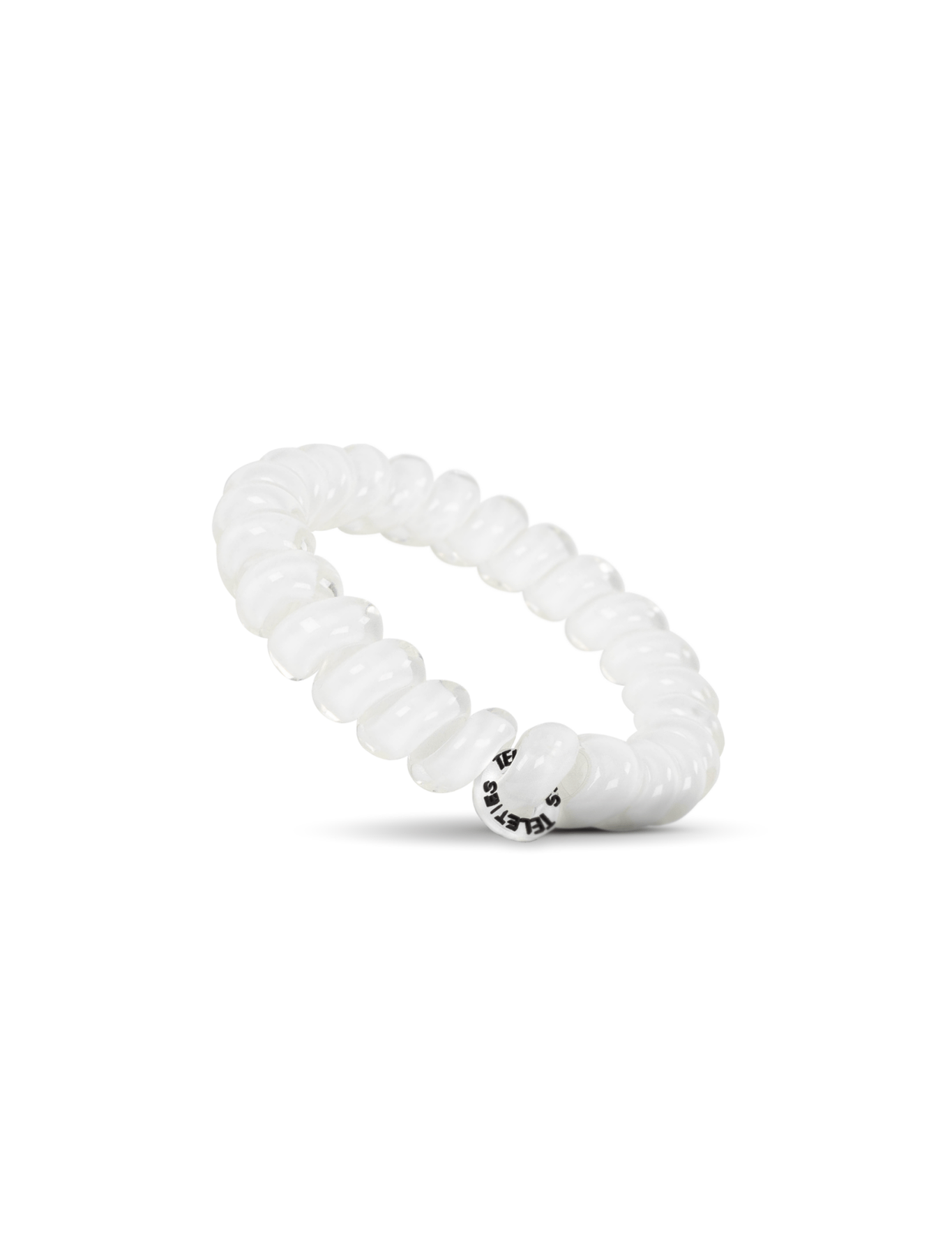 Spiral Hair Coils | Large | Coconut White Hair Ties: Large - Keepsake