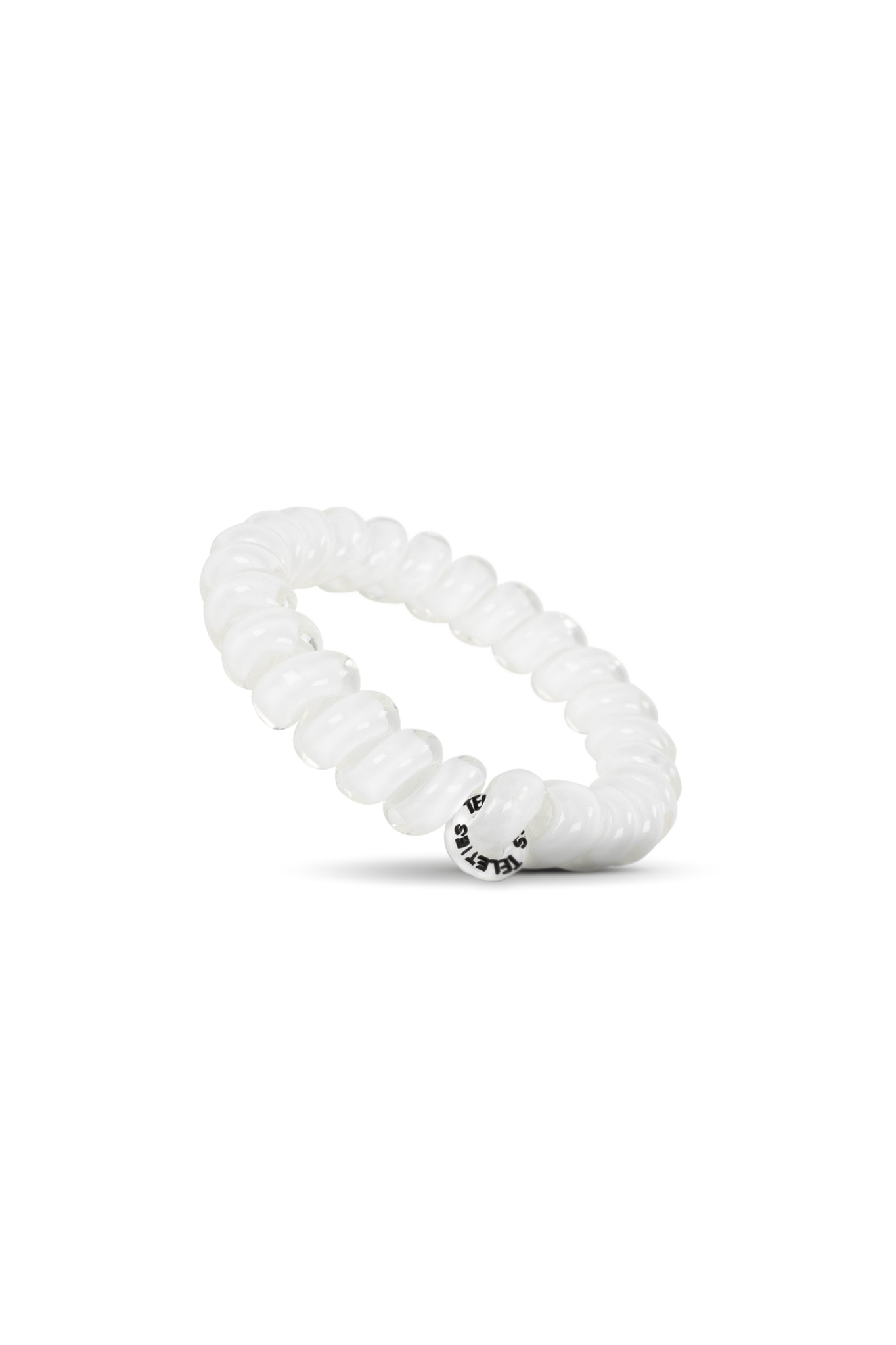 Spiral Hair Coils | Large | Coconut White Hair Ties: Large - Keepsake