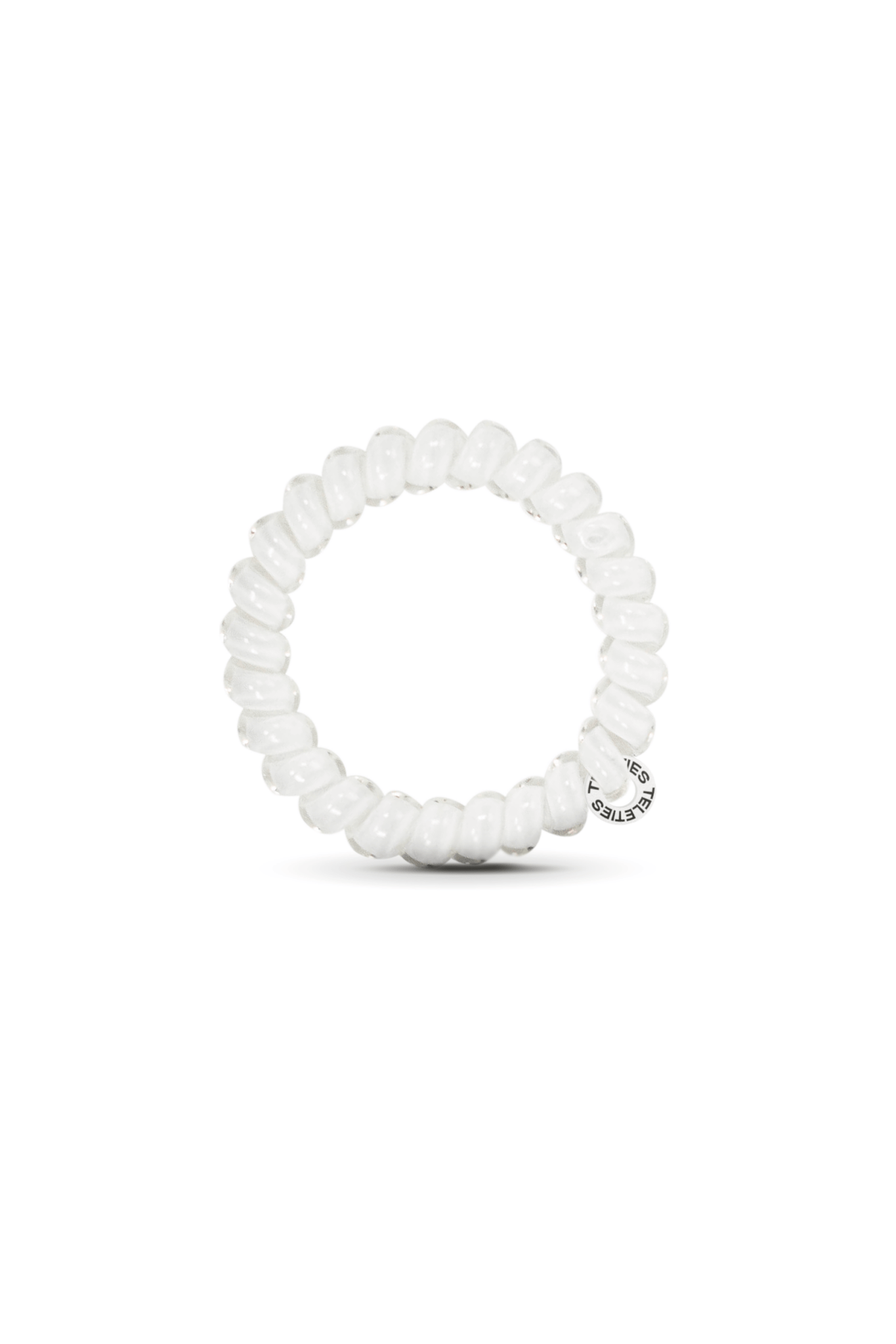 Spiral Hair Coils | Large | Coconut White Hair Ties: Large - Keepsake