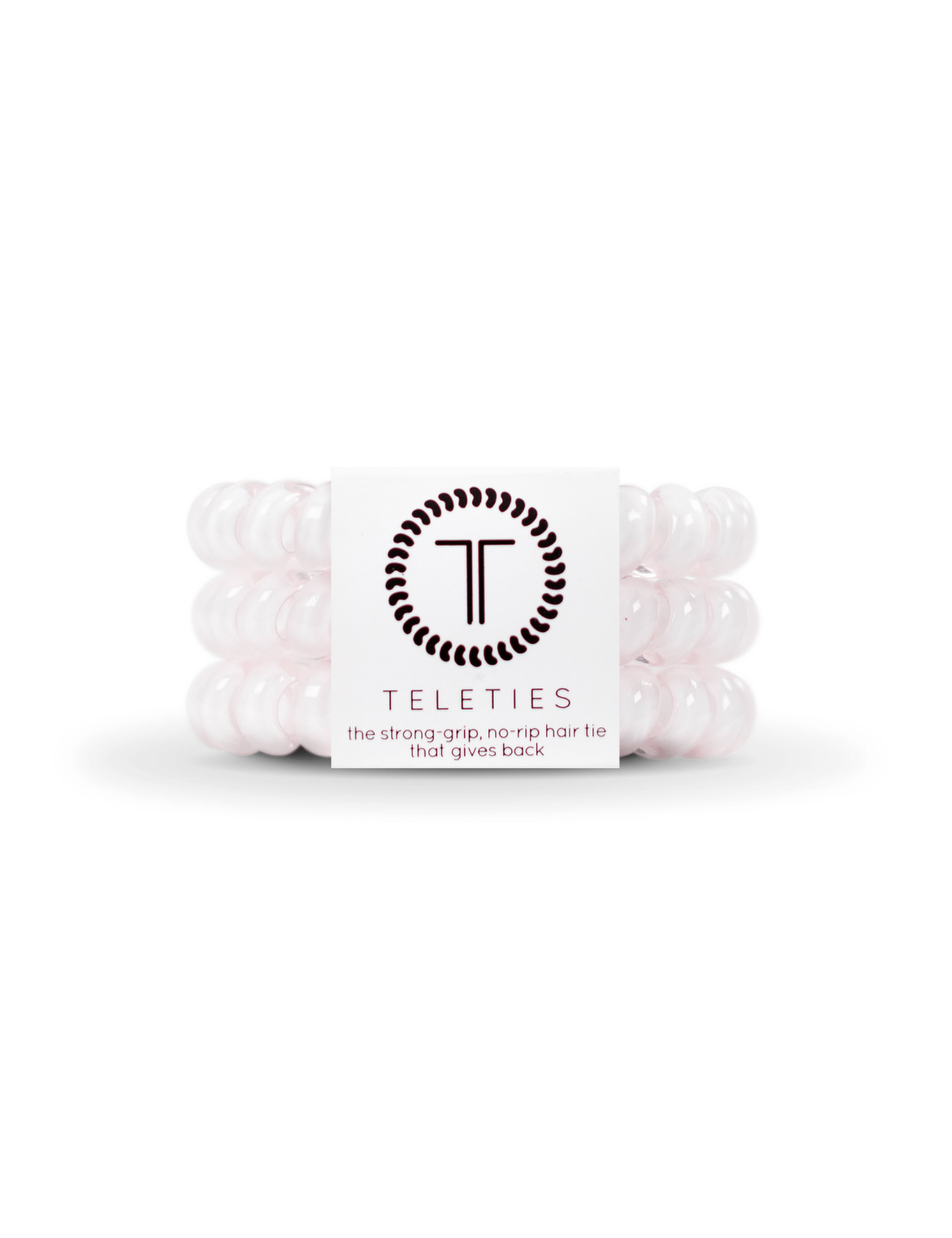 Spiral Hair Coils | Large | Rose Water Pink Hair Ties - Keepsake