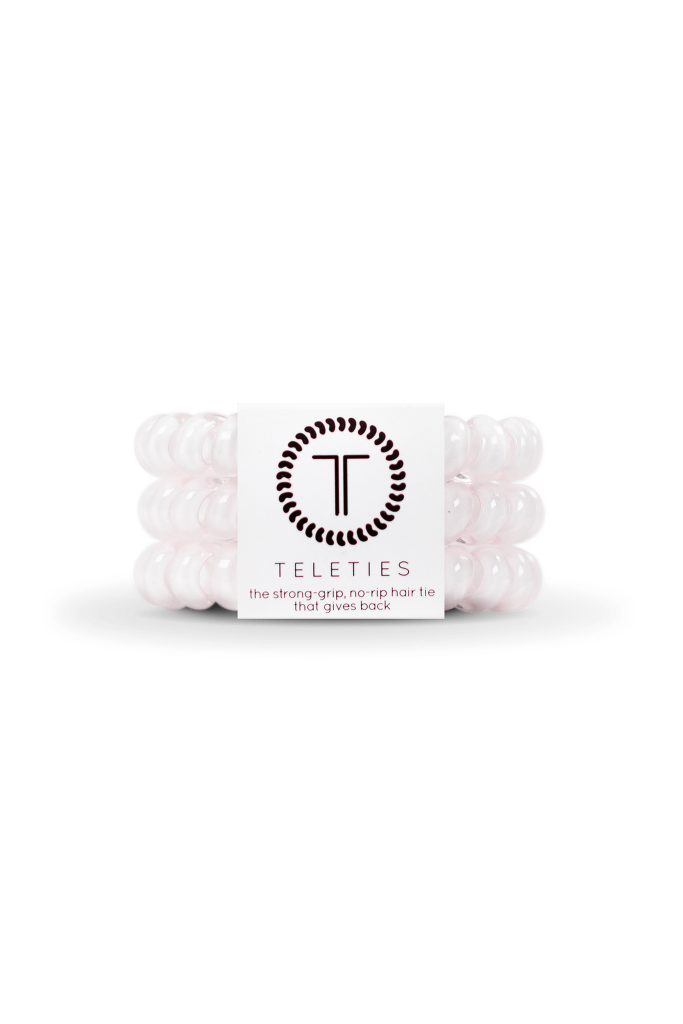 Spiral Hair Coils | Large | Rose Water Pink Hair Ties - Keepsake