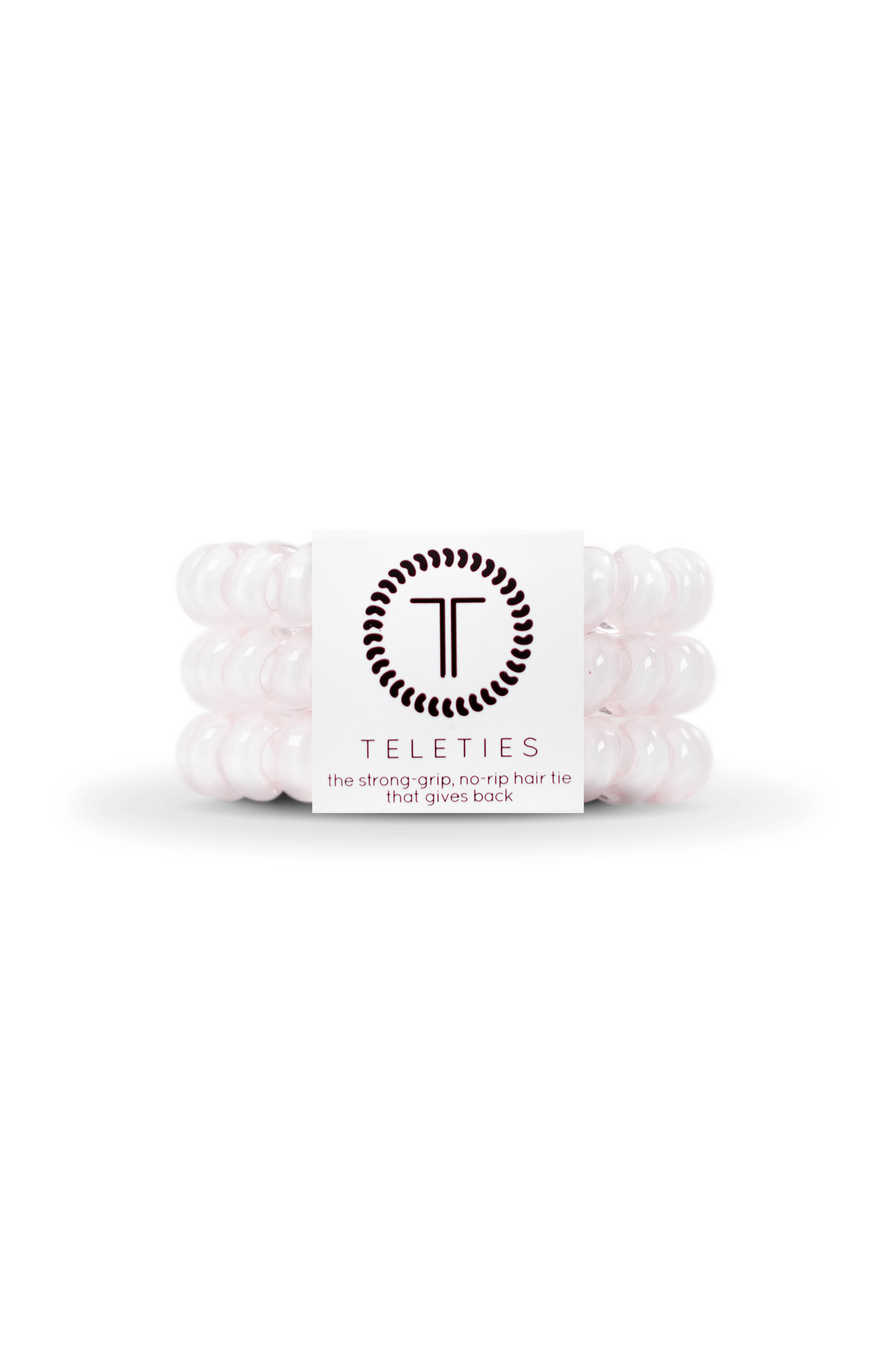 Spiral Hair Coils | Large | Rose Water Pink Hair Ties - Keepsake