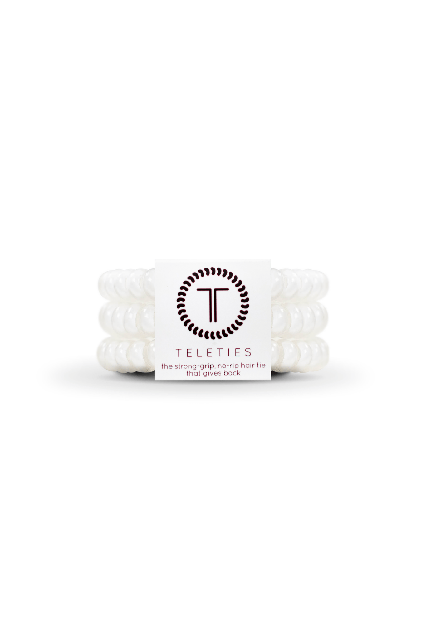 Spiral Hair Coils | Small | Coconut White Hair Ties: Small - Keepsake