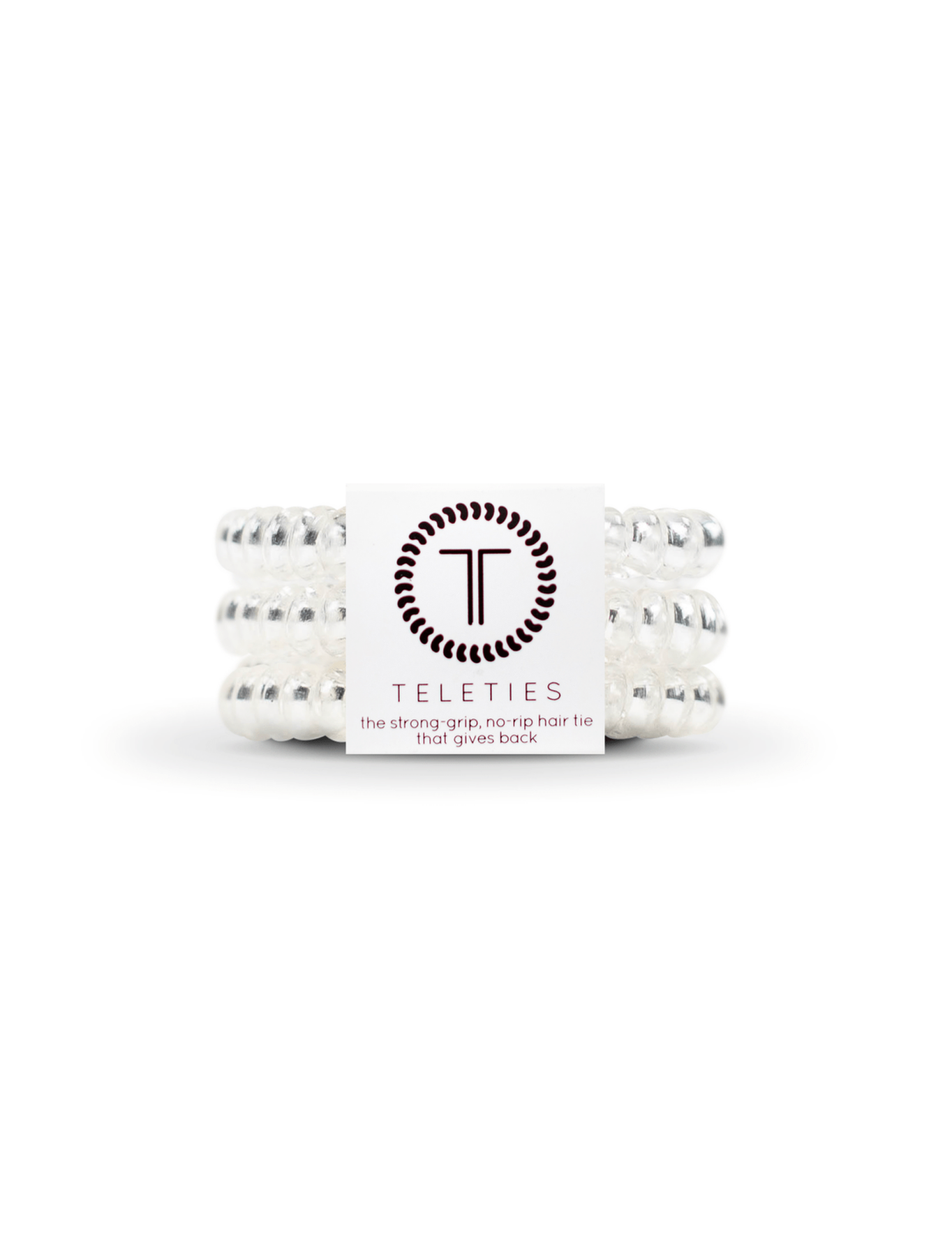 Spiral Hair Coils | Small | Crystal Clear Hair Ties - Keepsake