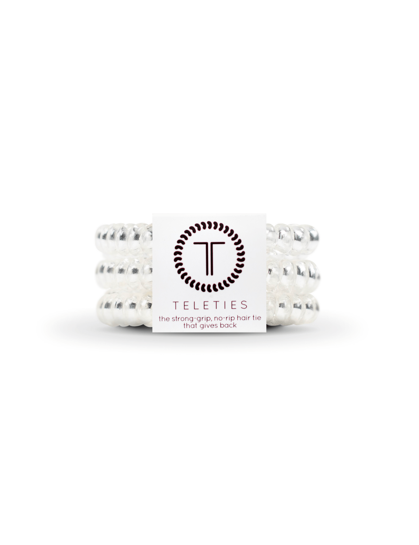 Spiral Hair Coils | Small | Crystal Clear Hair Ties - Keepsake