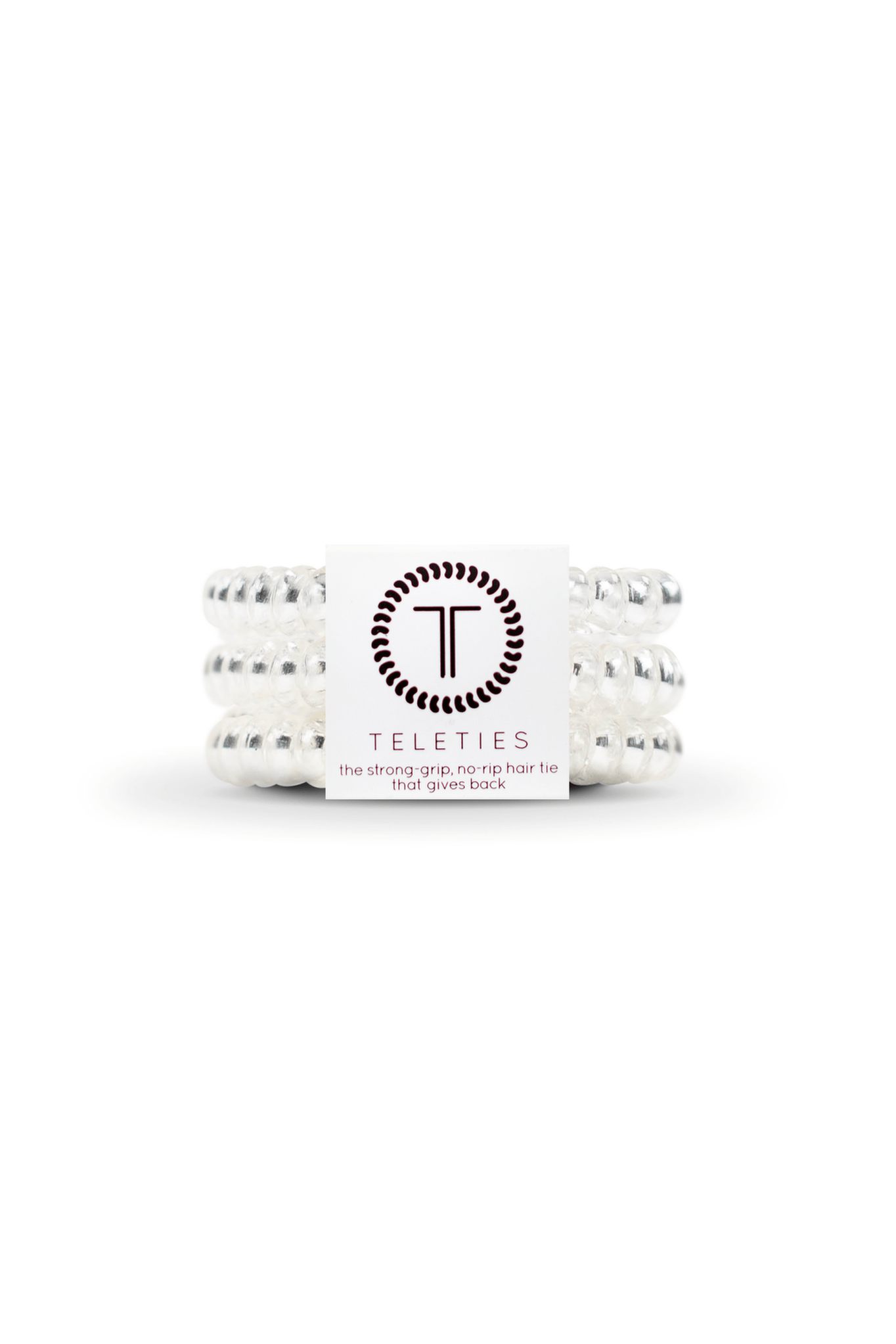 Spiral Hair Coils | Small | Crystal Clear Hair Ties - Keepsake