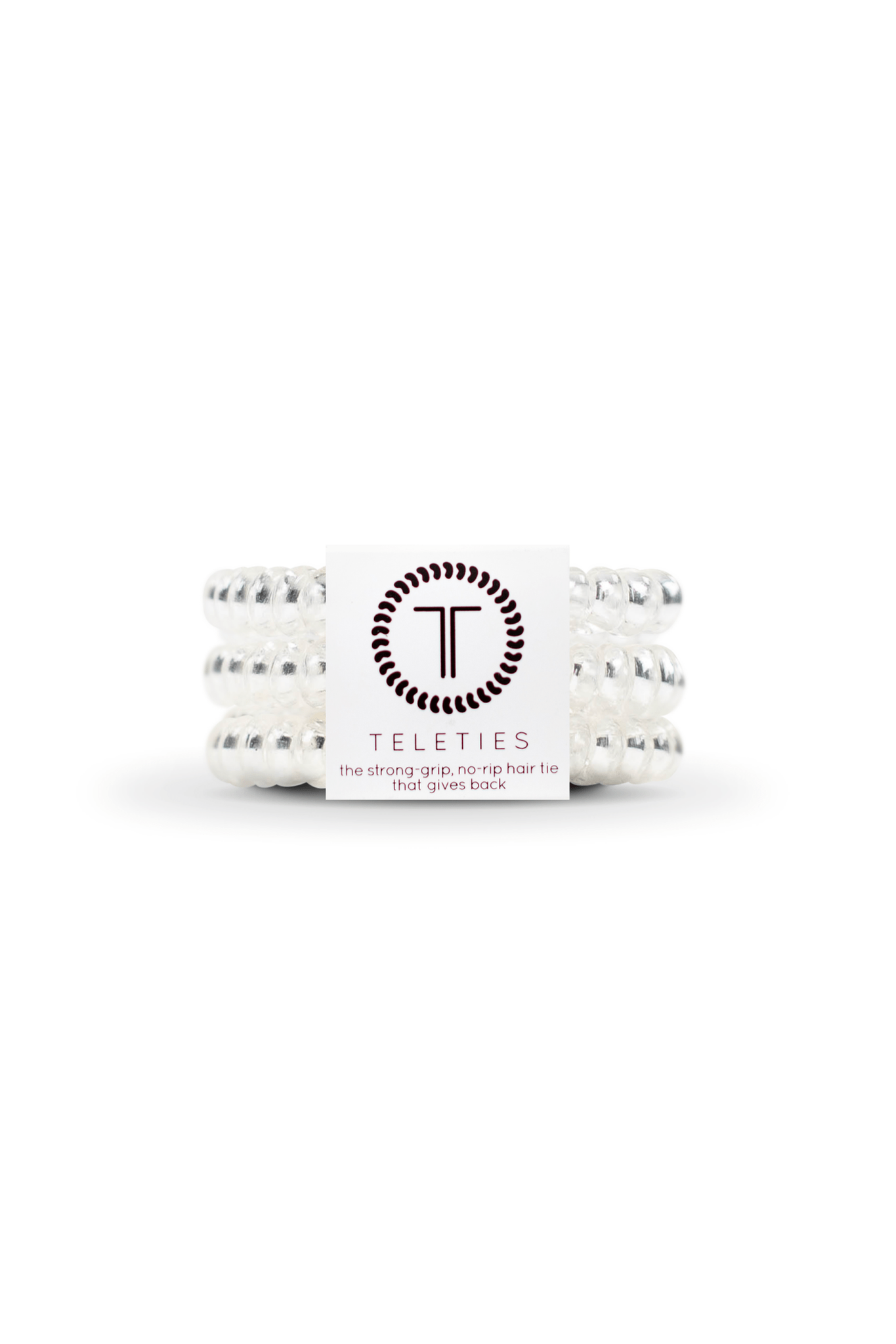Spiral Hair Coils | Small | Crystal Clear Hair Ties - Keepsake