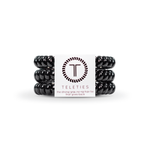 Spiral Hair Coils | Small | Jet Black Hair Ties - Keepsake