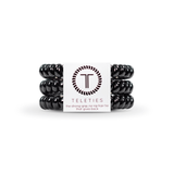 Spiral Hair Coils | Small | Jet Black Hair Ties - Keepsake
