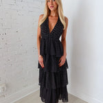 Spot On Tiered Maxi Dress - Keepsake