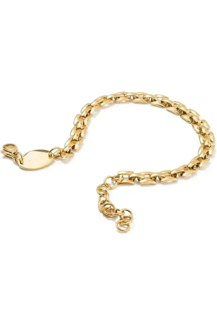 Squared Chain Bracelet - Keepsake