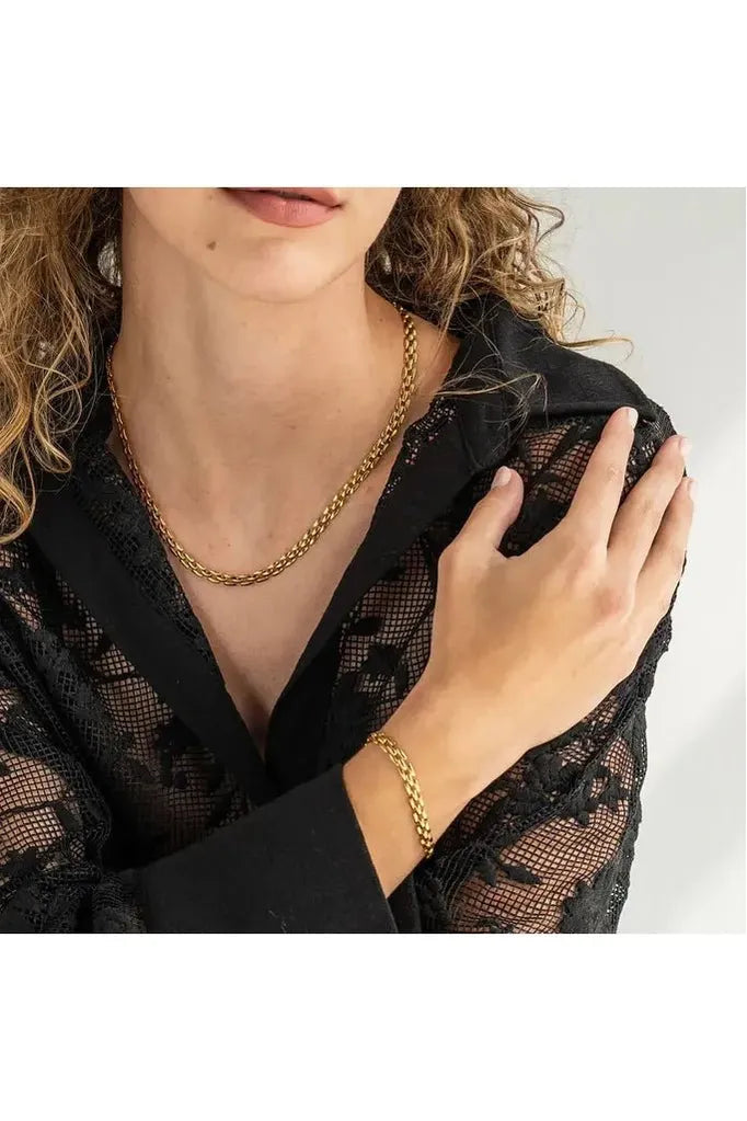 Squared Chain Bracelet - Keepsake