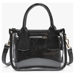 Stacey Clear Satchel - Black - Keepsake