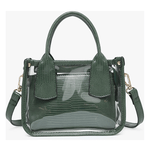 Stacey Clear Satchel - Green - Keepsake