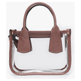 Stacey Clear Satchel - Taupe - Keepsake