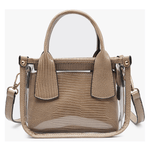 Stacey Clear Satchel - Taupe - Keepsake