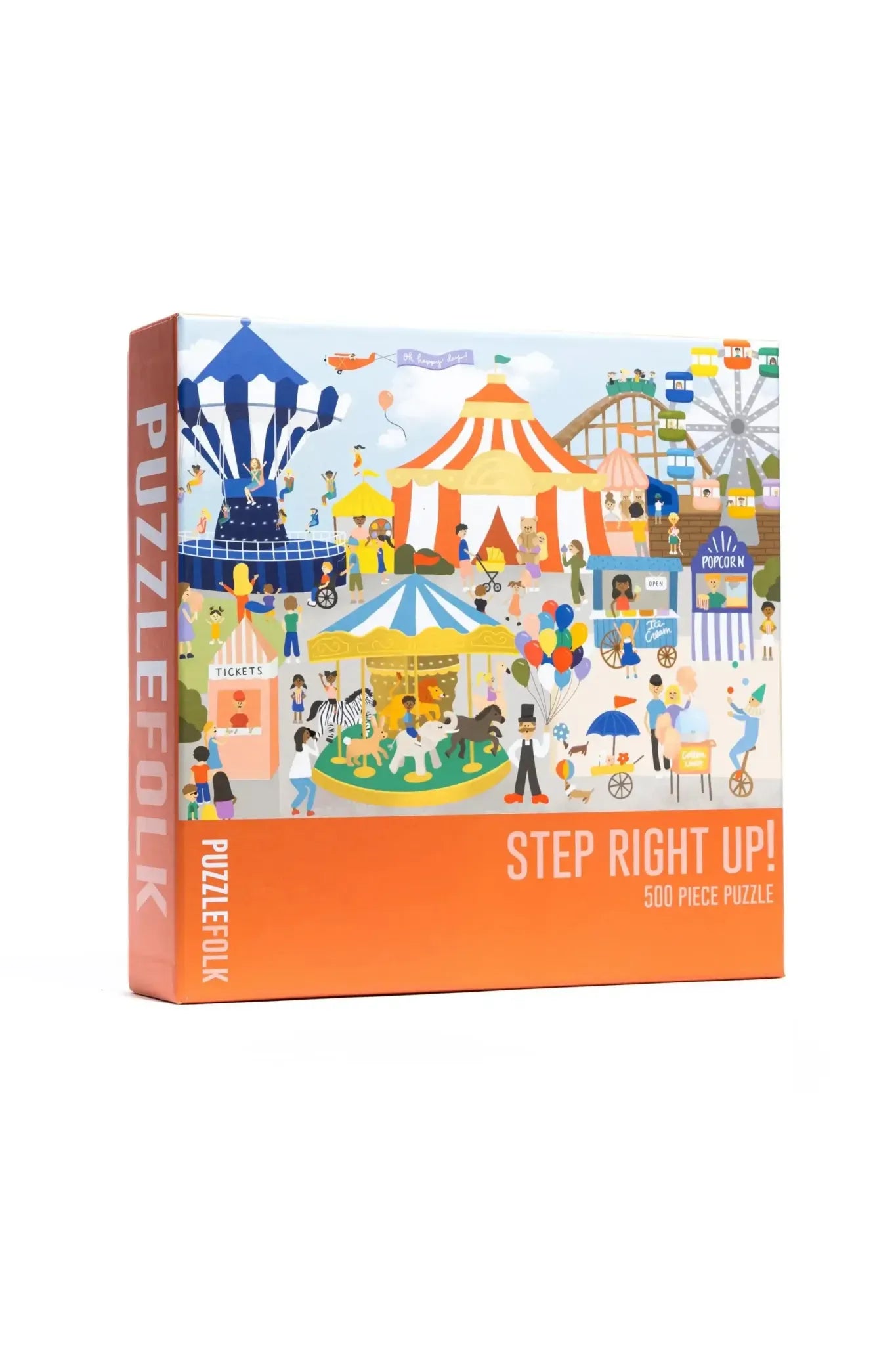 Step Right Up! 500 Piece Circus Puzzle - Keepsake