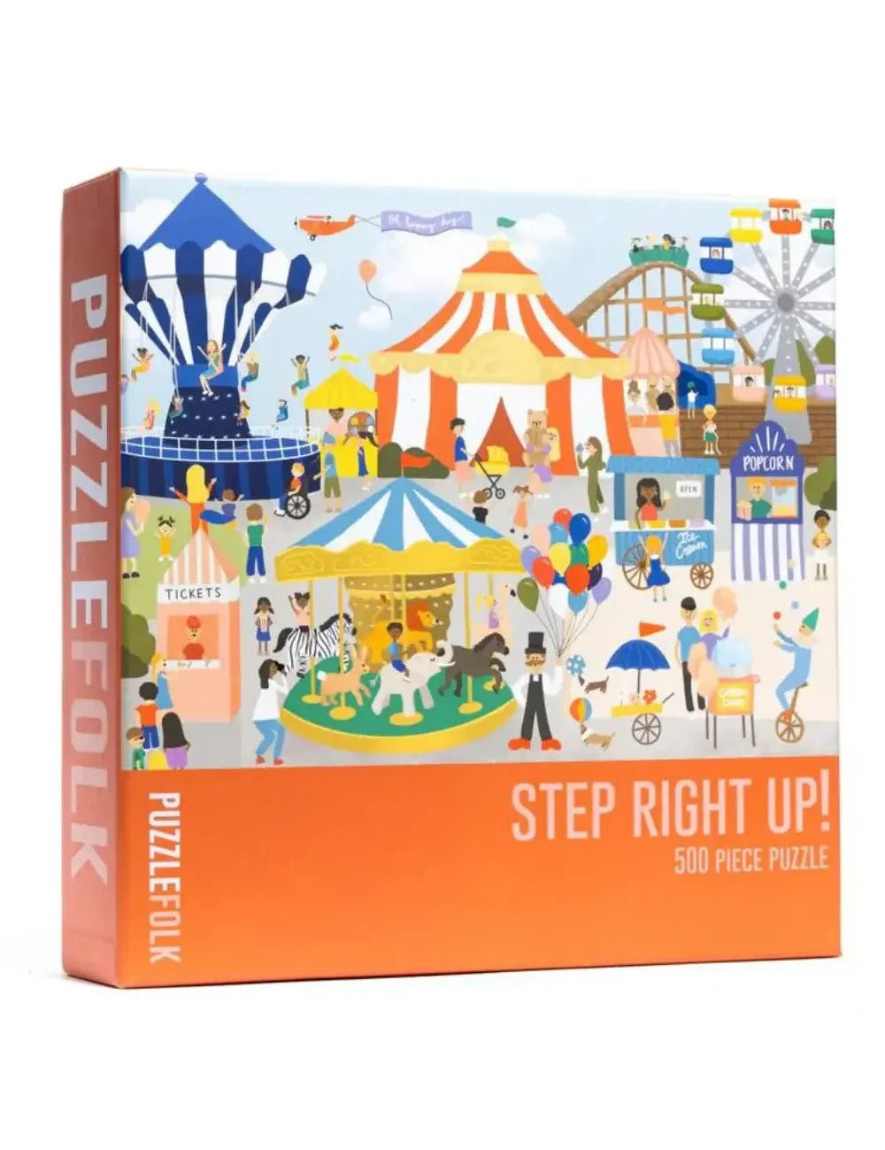 Step Right Up! 500 Piece Circus Puzzle - Keepsake