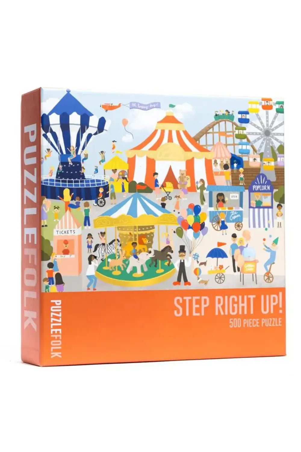 Step Right Up! 500 Piece Circus Puzzle - Keepsake